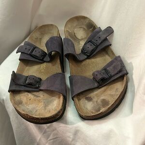 Navy Birkenstocks!!!